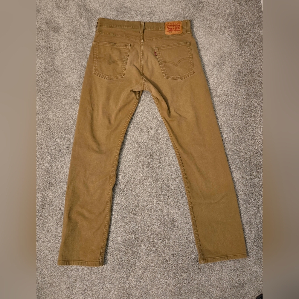Levi's 513 Men's Tan  Jeans
